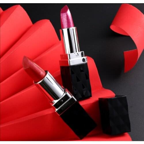 Matte Metal Lipstick 12 Colors Long Lasting Waterproof Shimmer Shine Luxury Makeup Korean Cosmetic