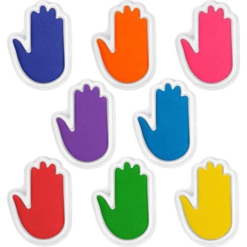 Funny Finger Painting Kit Palm Shape Finger Drawing Toys Educational Tool Kit Mud Painting Kids Early Learning Toy