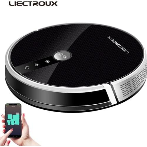 China factory Custom Logo LIECTROUX C30B Auto Vaccum Cleaner Adjustable suction power Robot Sweeper