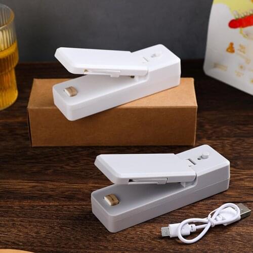 Portable Household Mini USB Charging Sealing Machine Snack Plastic Bag Sealer