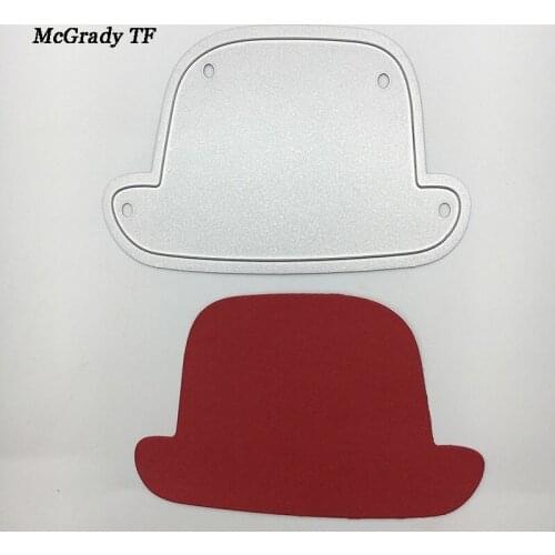 New Hat Cap Die Metal Steel Embossing Cutting Dies Stencils For DIY Scrapbooking Scrapbook Template Album Craft Cutting Dies