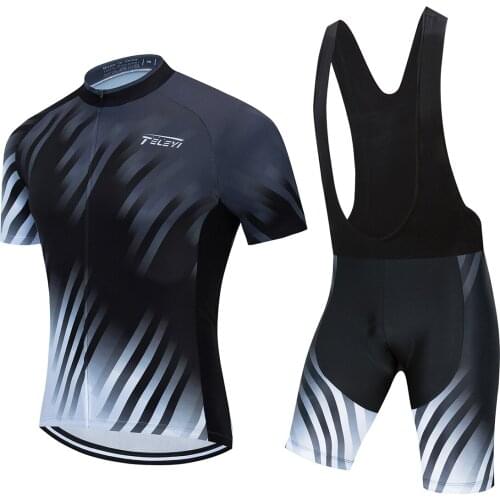 Rcc sky Cycling Jersey set Neon Green MTB Racing Bike Clothes Summer Mountain Bicycle Clothing Cycling Set Cycling Wear