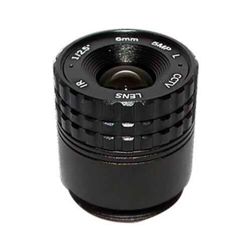 Smart security SL-60205MP 5MP 6 mm 1/2.5" CS Mount CCTV Lens F2.0 60 Degrees Fixed Security Cameras lens