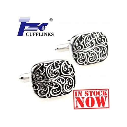 TZG03374-1 Enamel Epoxy Cufflink Cuff Link 2 Pairs Free Shipping Promotion