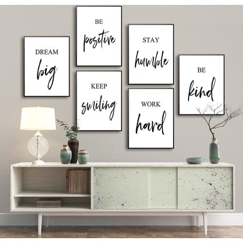 Burst Positive Energy Inspirational Quotes Wall Decorative Painting Canvas Poster For Living Room Bedroom Dining Room Home Decor