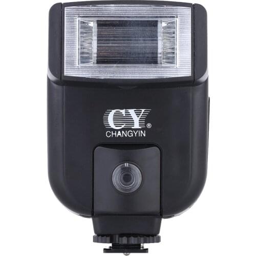 Flash YinYan CY-20 Hot Shoe Sync Port Mini Universal Flash Speedlite for Nikon Canon Panasonic Olympus Pentax Sony Alpha Cameras
