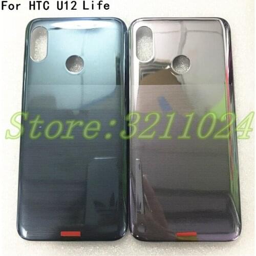 Top Quality Original New For HTC U12 Life With NFC Battery Cover Door Back Housing Rear Case Replacement Parts