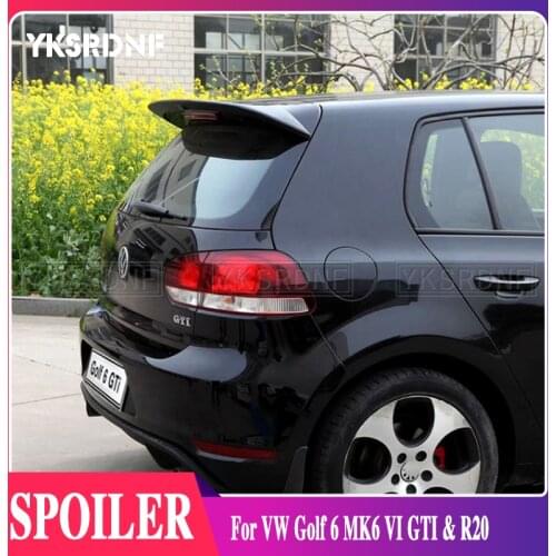 YKSRDNF Rear Roof Spoiler Wing Lip Fit For VW Golf 6 MK6 VI GTI & R20 ABS 2010-2013 OSIR Style(Only GTI R20)