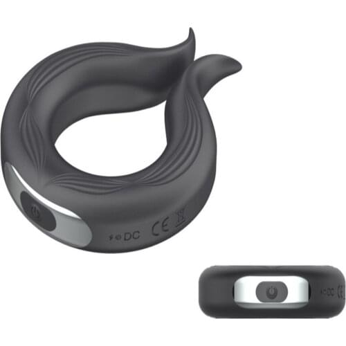 Penis Ring Vibrator Delay Ejaculation Cock Ring Adjustable Size Longer Harder Chastity Device Prostate Massager Sex Toy for Men