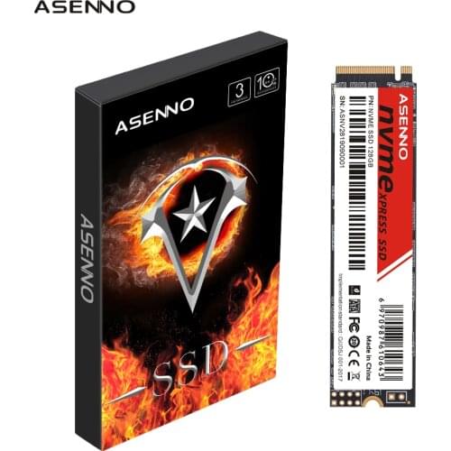 ASENNO M.2 SSD 128GB 256GB PCIE 512GB 1TB 2280 Solid State Drive HDD Internal Hard Disk NVME For Desktop Laptop
