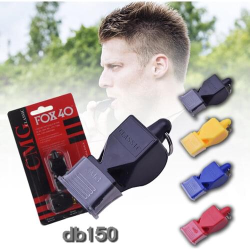 1Pcs Football Basketball Running Sports Training Referee Coaches Plastic Loud Whistle Outdoor Camping Hiking Survival Whistle