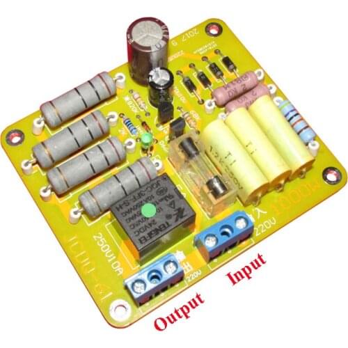 1000W 220V Power Amplifier Power-on Delay Soft Start Protection Board EL368