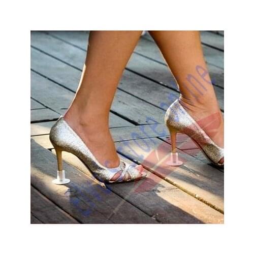 5pair Thin Stiletto Heel Protectors Silicone PVC Plastic Wedding Grass High Heel Shoe Protectors Gel Heel Covers Shoes Stoppers