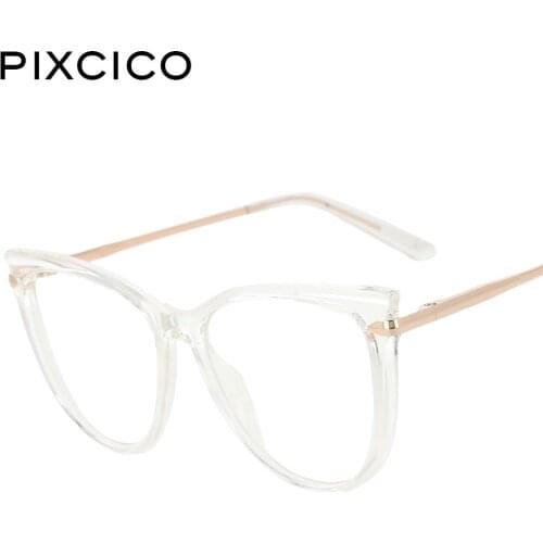 53193 Cat Eye Lock Blue Light Glasses Tr90 Ladies Eyewear Decorative Vintage Gaming Womens Computer Glasses Oculos De Grau