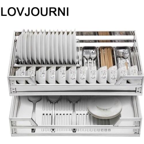 Armario De Cosina Cupboard Storage Kuchnia Stainless Steel Organizer Cozinha Cocina Kitchen Cabinet Cestas Para Organizar Basket