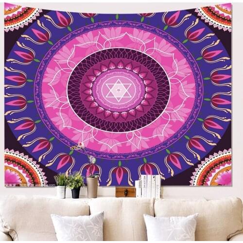 Bohemian Background Cloth Family Room Decoration Bedside Bedroom Wall Covering Tapestry Wall Hanging Wall Bohemian Decor