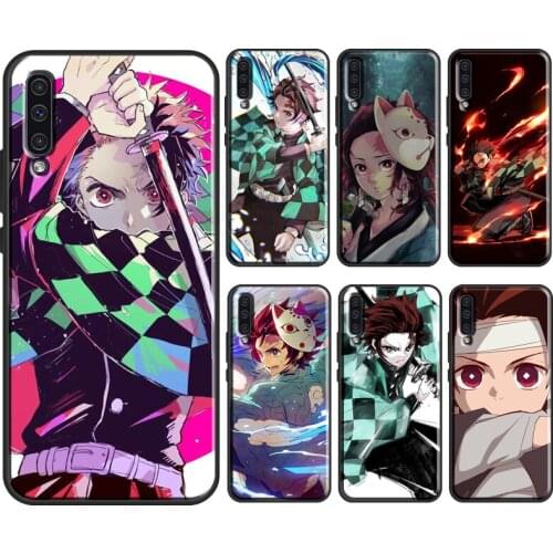 Kimetsu no yaiba Tanjirou Cover For Samsung Galaxy A52 A12 A32 A72 A10 A40 A50 A70 A21S A20e A11 A31 A41 A51 A71 Case