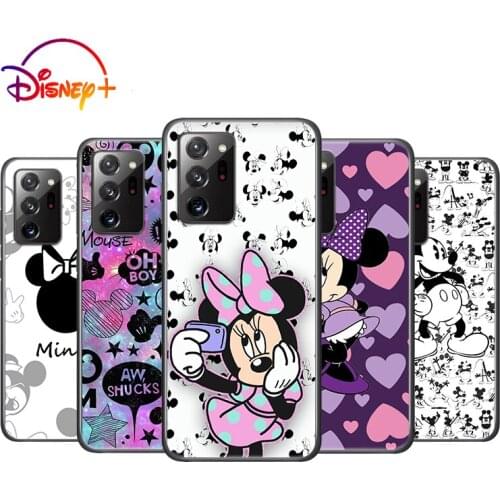 Mickey mouse print For Samsung Note 20 10 8 9 M02 M31 S M60S M40 M30 M21 M20 M10S M01 M62 F62 Ultra Pro Plus Phone Case