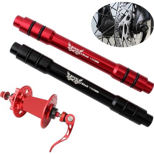 MUQZI Aluminum Alloy Mountain Road Bicycle 12 to 9 110mm Hub Drum Axis Barrel Shaft Quick Conversion Bicycle Accessories
