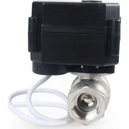 HSH-Flo 1" DN25 Full Bore 12V/24VDC Motorized Ball Valve, SS304 Electrical Valve
