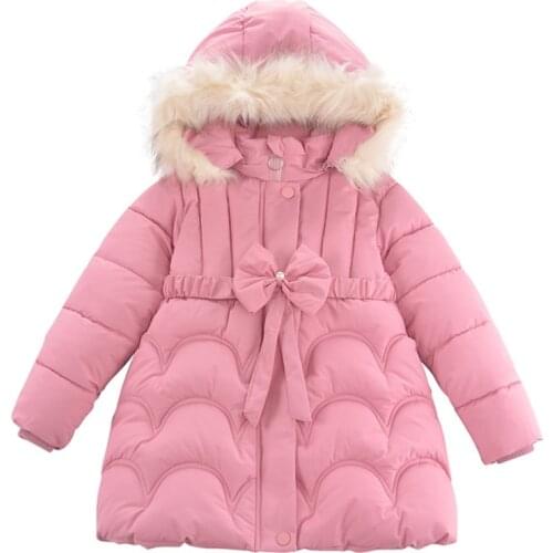 Teens Girls Jacket 2021 Autumn Winter Jacket For Girl Kids Warm Outerwear Coat Childrens Clothing Parkas for 3 5 6 8 10 Year