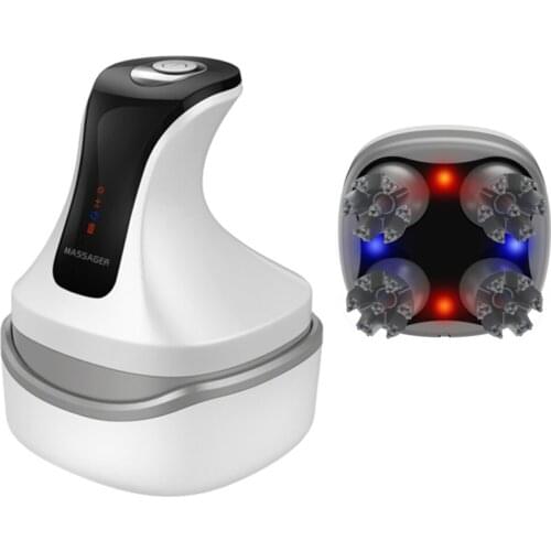 4D Electric Head Spa Massager Waterproof Scalp Therapy Massage Prevent Hair Loss Wireless Full Body Massager Health Care