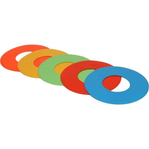 Factory wholesale high quality soccer training flat marker disc football training flat marker cone