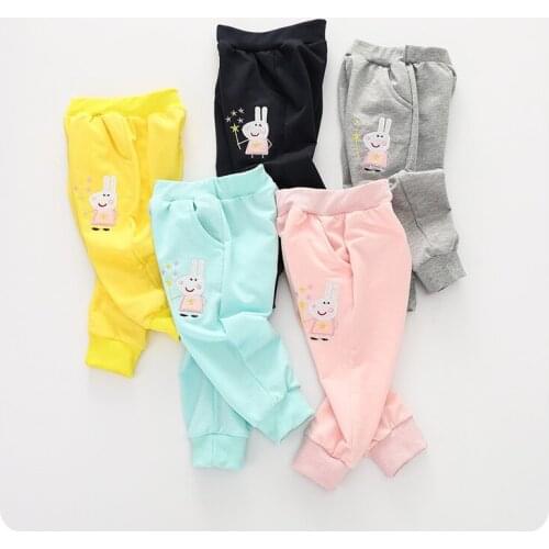 Autumn Pattern 2016 Korean Childrens Garment Girl Baby Leggings Girl Self-cultivation Joker Leisure Time Pants