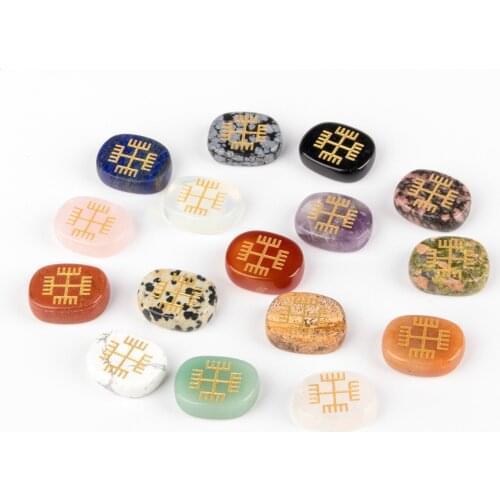 2Pcs Semi-precious Stone 16Colors Polytheism To Rebuild The Pagan Goddess with The Hand of God The Furnishing Articles Wholesale