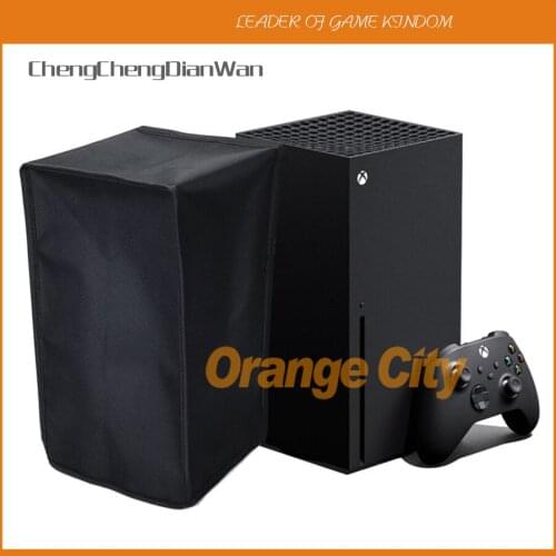 5PCS Dust Cover For Xbox Series X DustProof Cover Anti-scratch Sleeve Protective Case For XBOX Series S Game Console