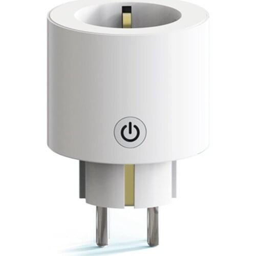 Wifi Smart Socket Mobile App Supports Third-Party Voice Control Ai Speakers for Alexa Google Home EU Plug