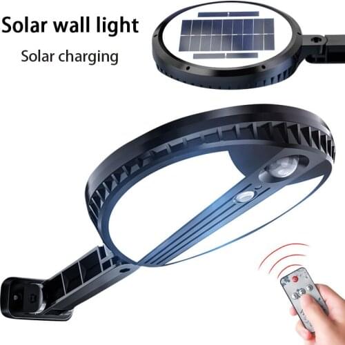 70 LED Solar Lights Outdoors Illumination Super Bright Motion Sensor Solar Lamp Waterproof Remote Garden Wall Lamp