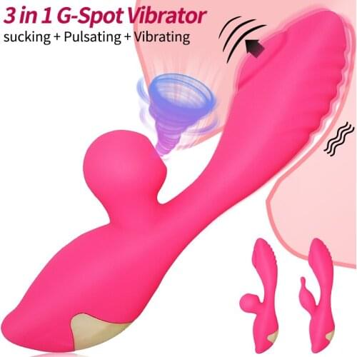 Finger Vibrators Vagina G Spot Massage Clitoris Stimulator Rabbit Double Vibrating Masturbator Adults Sex Toys For Women Dildo