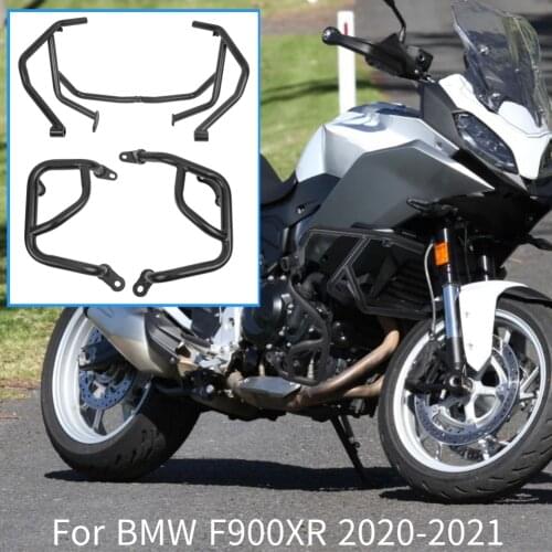 F900 XR F 900XR Upper Lower Bumper Protector Motorcycle Engine Guard Crash Bar Bars for BMW F900XR 2020-2021 Accessories