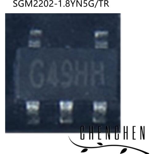 10pcs/lot SGM2202-1.8YN5G/TR G49** SOT-23-5 100% New