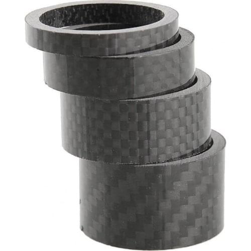 5/10/15/20mm MTB Bicycle 28.6mm Diameter Carbon Fiber Front Fork Stem Washer Fork Stem Washer