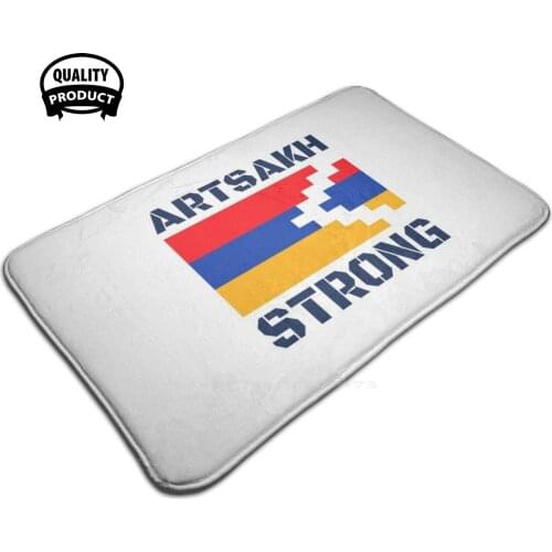 Artsakh Strong | Support Artsakh | Armenian Artsakh Flag Door Mat Foot Pad Home Rug Artsakh Strong Armenia Strong Support