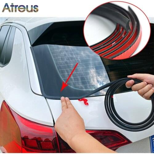 Car Rubber Soundproof Rear Windshield Seal Strips For Mercedes Benz Accessories W204 W205 W203 W212 W213 cla W176 W177 AMG