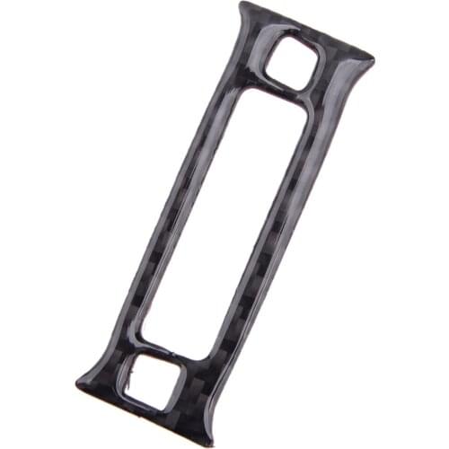 Beler Car Rear Air Vent Outlet Trim Cover fit for Infiniti Q50 Q60 2014 2015 2016 2017 2018 2019 Carbon Fiber Interior