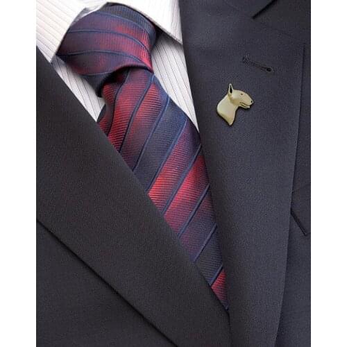 Wholesale Bull Terrier side face Brooch Female/Male Gift Jewelry Brooch--12pcs/Lot