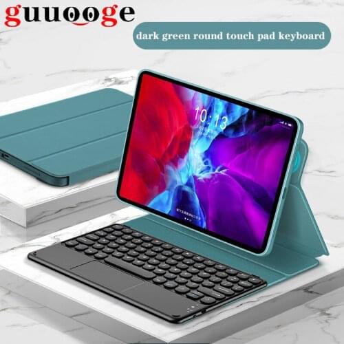 Wireless Bluetooth Touch Keyboard Case Tablet Case for iPad 10.2 2020 air 10.5 ipad pro 11 9.7 2017 2018 New Upgrade Version 2.0