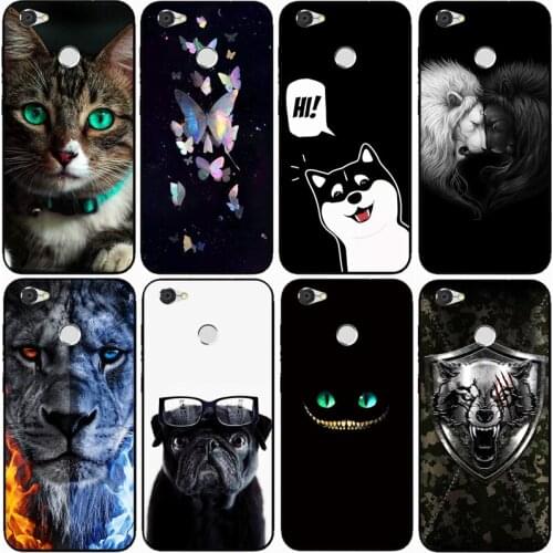 For ZTE Blade A6 Case Rose Wolf Cute Patterned Cover Soft Silicon Phone Case for ZTE Blade A6 Lite Top Quality