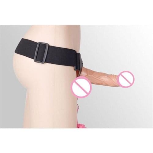 Strap on Dildo Big Sex Toys for Woman Huge Anal Pants Vibrator Realistic Dildos Adult Games Male Artificial Penis Sex Toys 60pcs