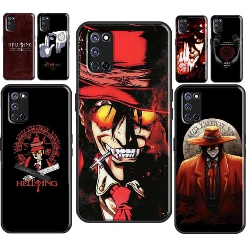 Hellsing Alucard Case For OPPO A1K A3S A5S A15 A52 A72 A83 A91 F5 A5 A9 A31 A53 2020 Reno 2 Z 4 Pro Coque