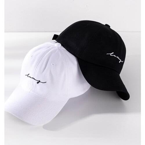 Summer Fashion Embroidery Baseball Cap Women Hip Hop Streetwear Spring Snapback Hats Men Outdoor Solid Color Sun Caps PJ367