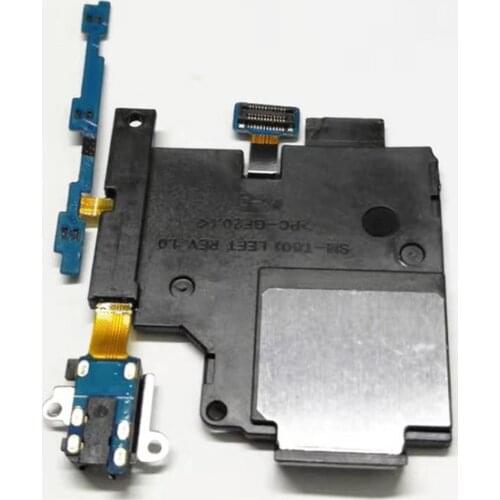 For Samsung T800 T801 T805 Power Button Switch Volume Button On/Off Ringer Buzzer Loud Speaker Headphone Audio Jack Flex Cable