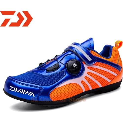 Daiwa Fishing Light Mountain Bike Shoes MTB Bicycle Sneakers for Men Women Road Bicycle Shoes Durable Outdoor Bike Sneaker
