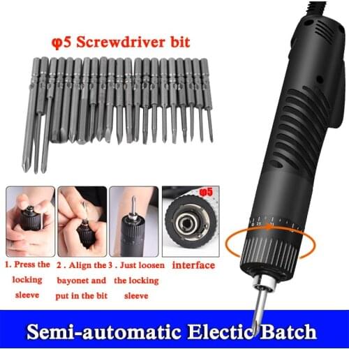 Mini Electric Screwdriver DC18-36V Electric Batch Set φ4 φ5 φ6 Drill-screwdriver Driver screw Power Portable Repair Tools