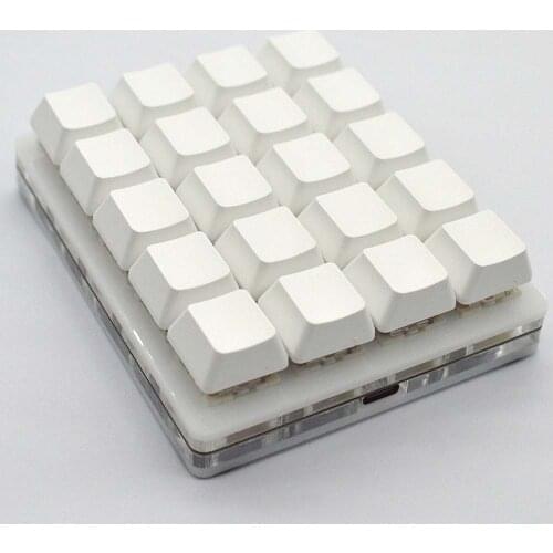 Multifunctional 20-key Keyboard Keypad DIY Customized Shortcut Keys Programmable Mechanical Keyboard