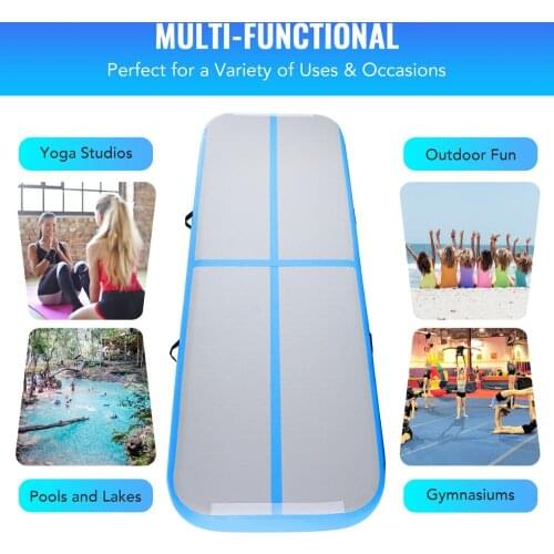 Air Mat 2m 3m 4m Air Track Inflatable Gymnastic Mattress Gym Tumble Floor Tumbling Floow Mat For Adult Child Indoor With Pump